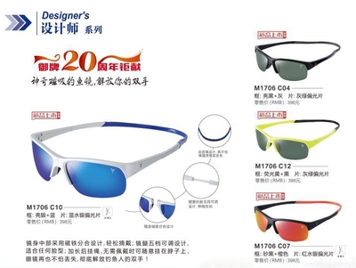 御牌磁吸钓鱼眼镜 户外垂钓与驾驶的全能偏光伴侣